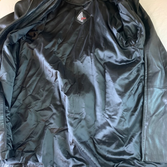 Vintage Tibor Leathers Black Leather Coat – Women’s Small – 80s Full Zip Jacket - Picture 7 of 13